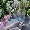 Kanne i klart glass