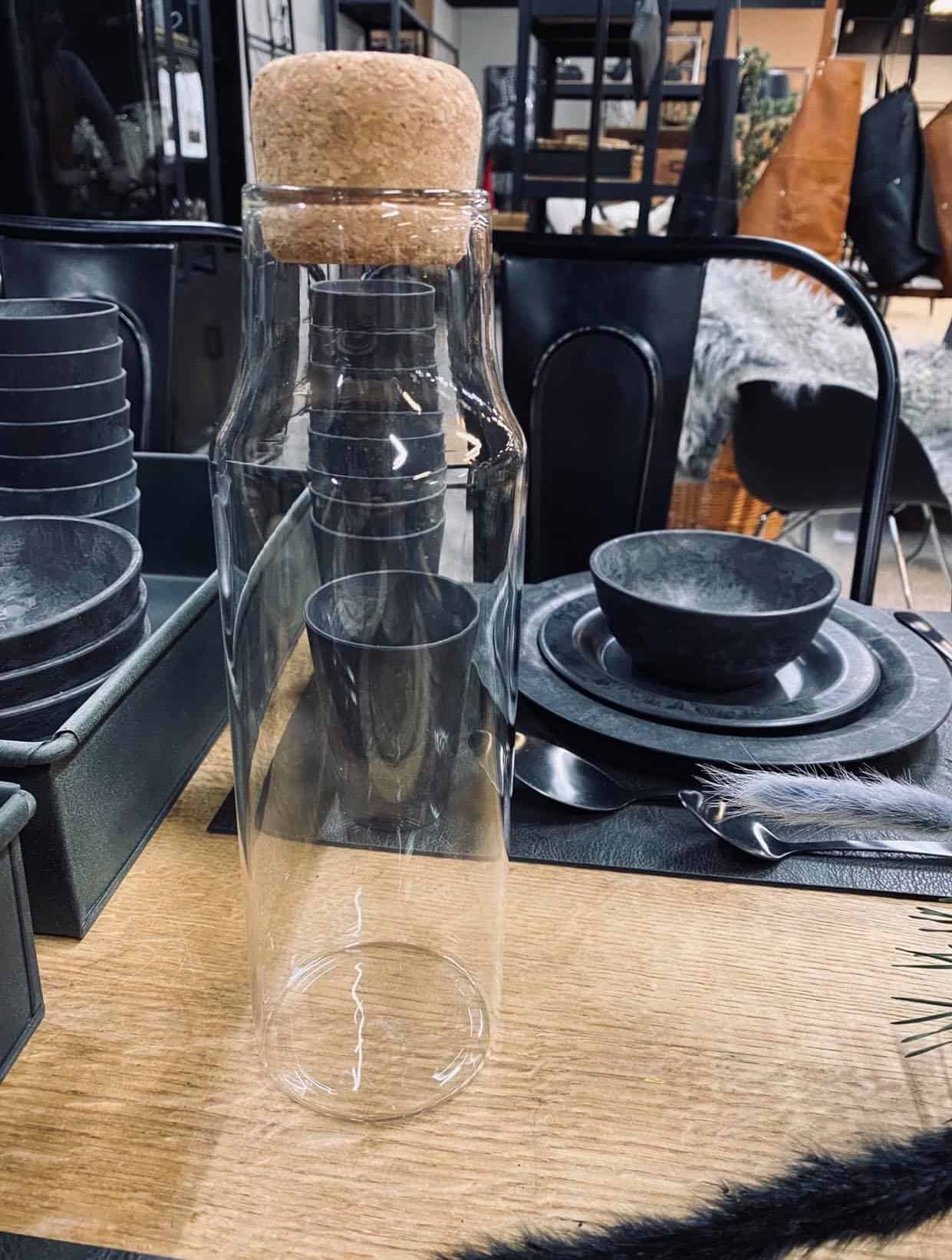 Karaffel med korkprop - VIAMAJA.DK