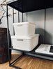 Kasse med lokk - Large VILA WHITE