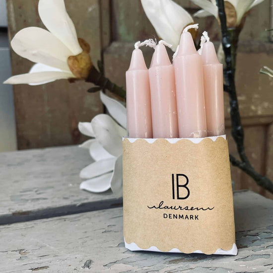 Kertelys pak a 10 stk Malva Rose - VIAMAJA.DK