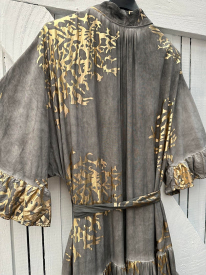 Kimono – Stone / Gold - VIAMAJA.DK