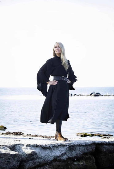 Kjole - Black Misty - VIAMAJA.DK