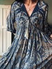 Kjole Boheme blue
