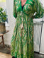 Kjole Boheme Green - VIAMAJA.DK