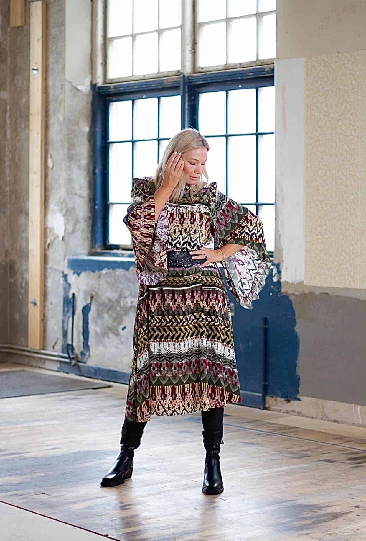 Kjole Boheme style - Onesize - VIAMAJA.DK