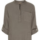 Kjole Hør – Fango / beige - VIAMAJA.DK