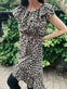 Kjole LANA off shoulder Leo - VIAMAJA.DK