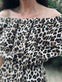 Kjole LANA off shoulder Leo - VIAMAJA.DK