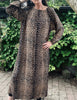 Kjole leopard – Lang