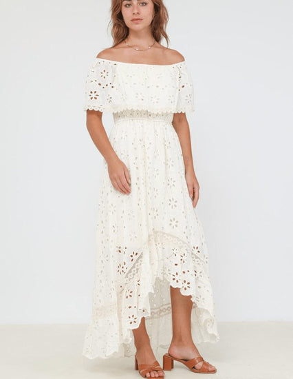 Kjole Melena Beige - VIAMAJA.DK
