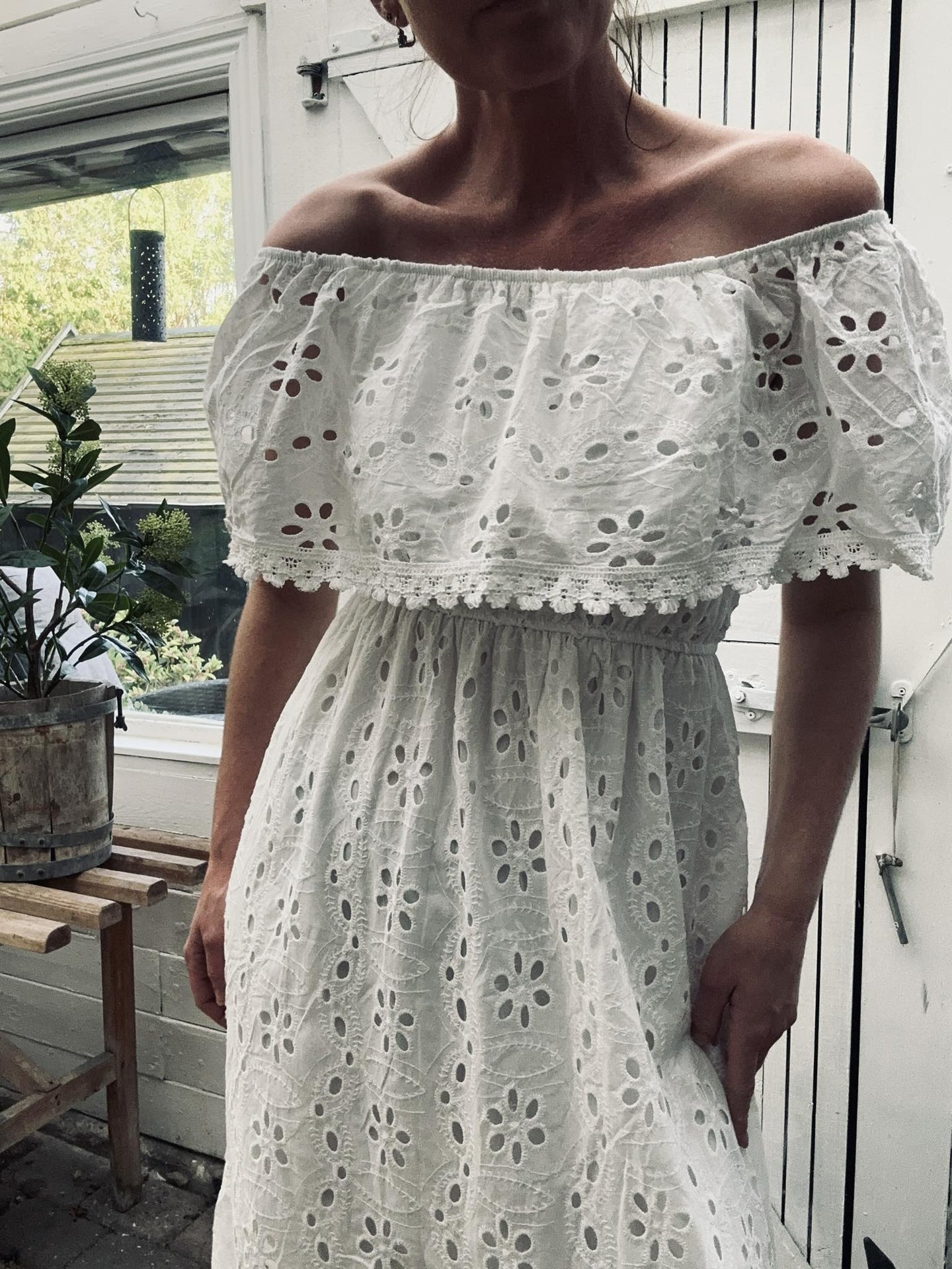 Kjole Melena White - VIAMAJA.DK
