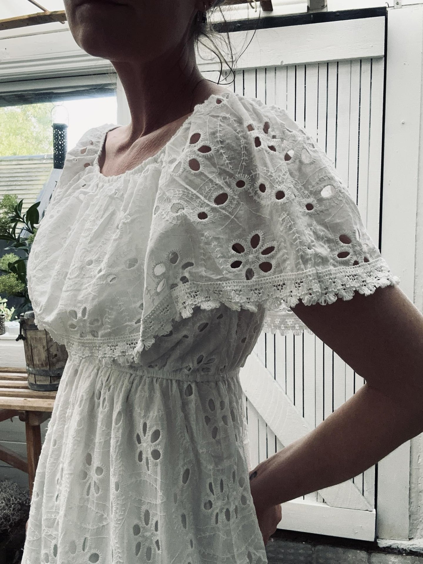 Kjole Melena White - VIAMAJA.DK