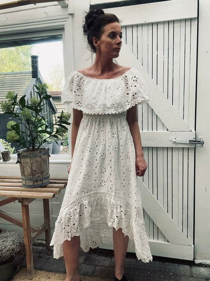 Kjole Melena White - VIAMAJA.DK