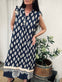 Kjole – Navy Nadia - VIAMAJA.DK