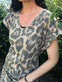 Kjole Soft leopard - VIAMAJA.DK