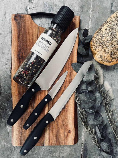 Knivsæt af 3stk - VIAMAJA.DK