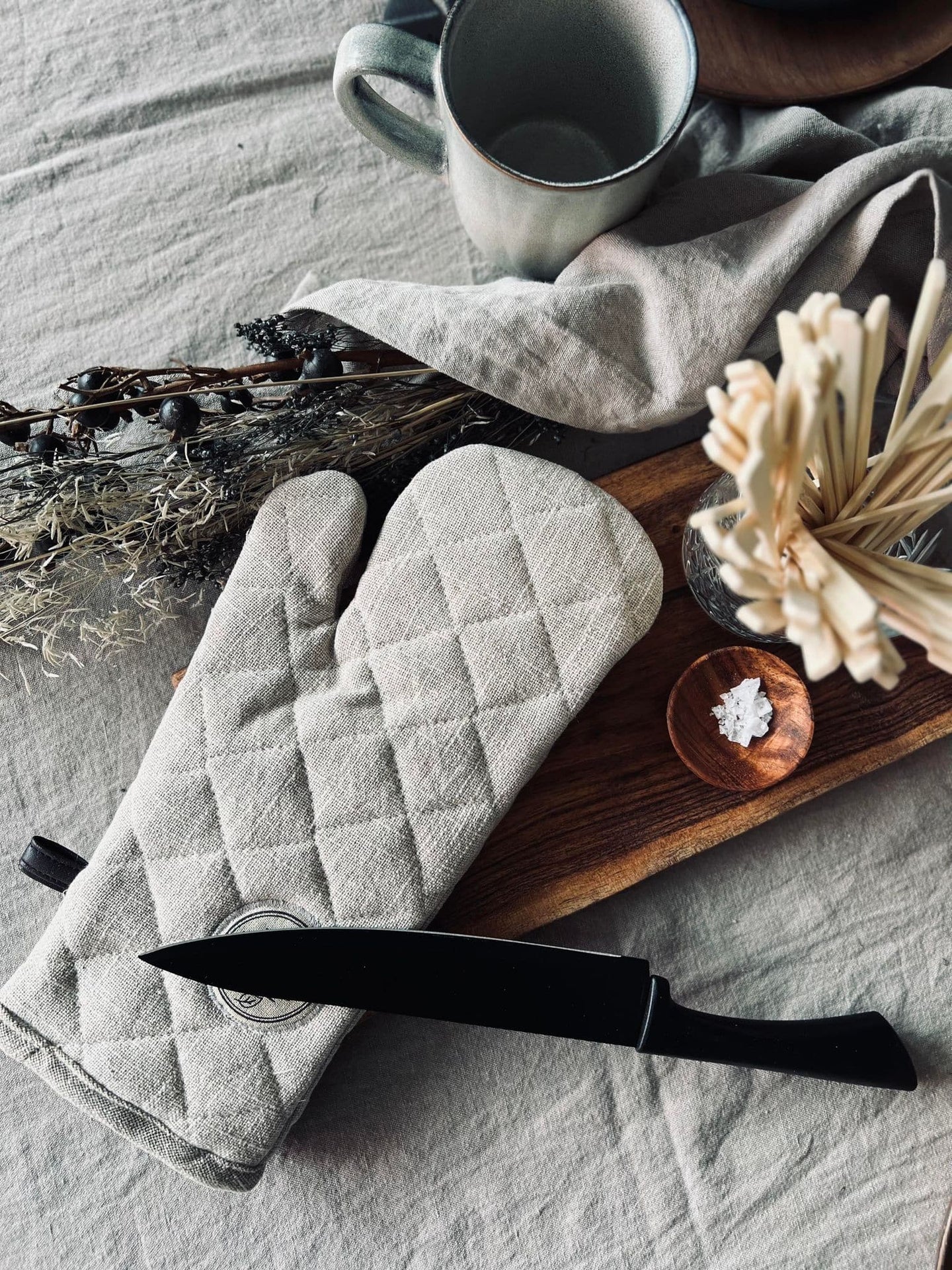 Knivsæt i 5 farver - VIAMAJA.DK