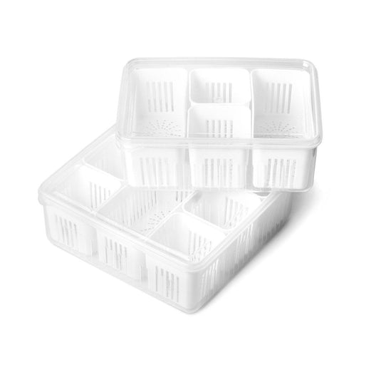 Køleskabsopbevaring – 2 dele - VIAMAJA.DK