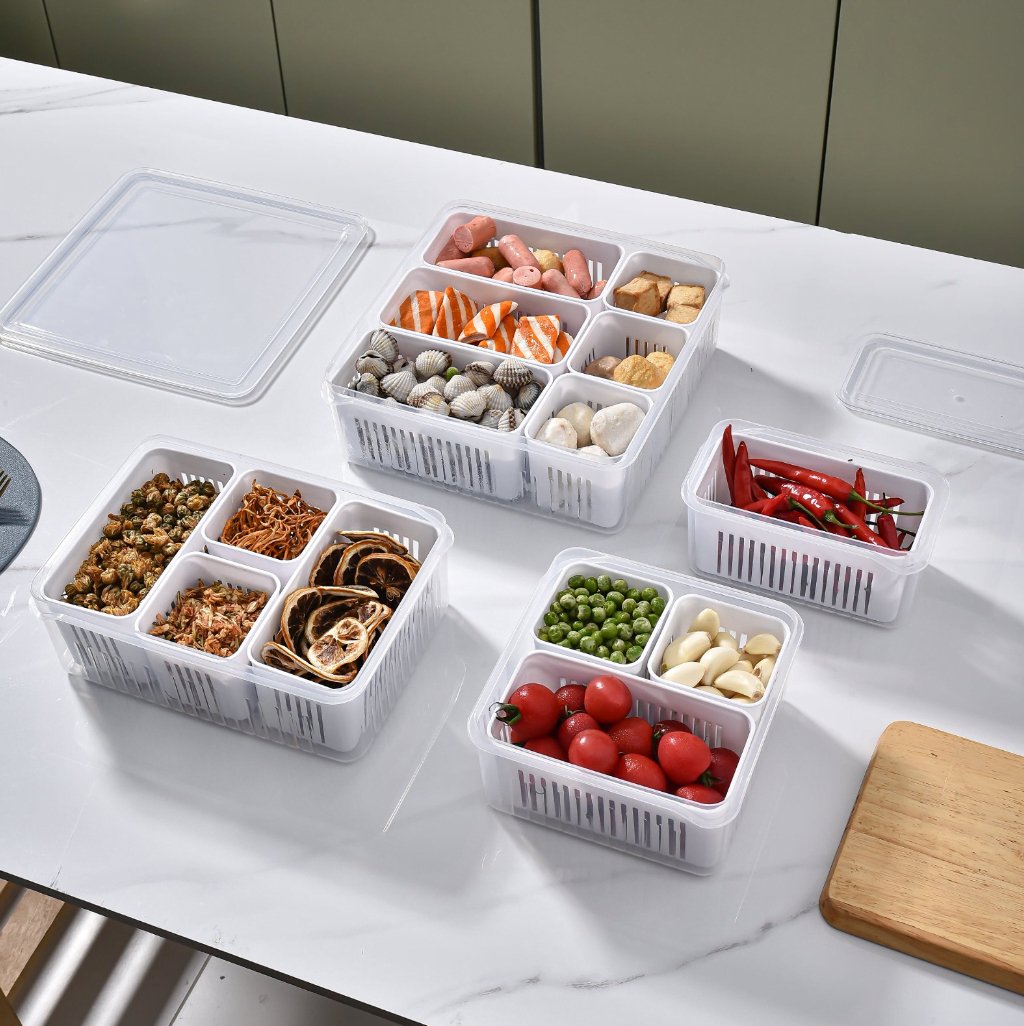 Køleskabsopbevaring – 2 dele - VIAMAJA.DK