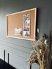 kork oppslagstavle med natur ramme - 60x40