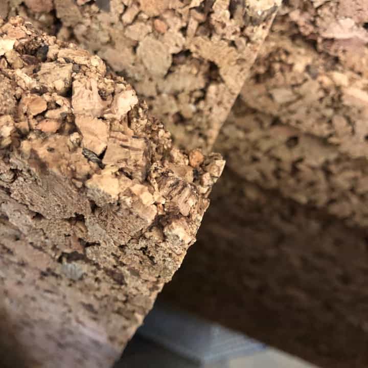 Korkplade - 2. Sortering TILBUD – kork 3 cm tykkelse - VIAMAJA.DK