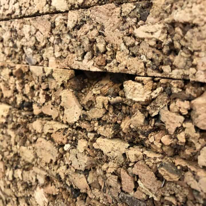 Korkplade - 2. Sortering TILBUD – kork 3 cm tykkelse - VIAMAJA.DK