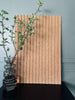 Korkplate Natur m. panel-effekt – Støydempende