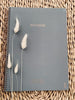 KOZO Notebook A4 linjert - Dusty Blue