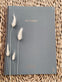 KOZO Notebook A4 linieret - Dusty Blue - VIAMAJA
