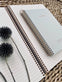 KOZO Notesbog Premium A5 linieret - Dusty green - VIAMAJA