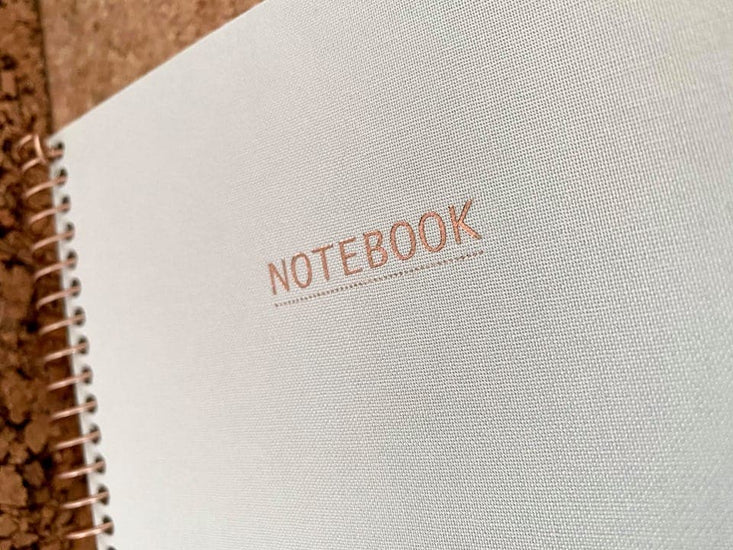 KOZO Notesbog Premium A5 linieret - Dusty green - VIAMAJA