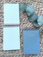 KOZO Notesbog Premium A6 liniert – Dusty blue - VIAMAJA.DK