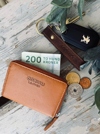 Kreditkortholder - COGNAC Leather - VIAMAJA.DK