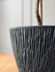 Krukke i plast - Riflet Koks H 40 cm - VIAMAJA.DK