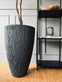 Krukke i plast - Riflet Koks H 60 cm - VIAMAJA.DK