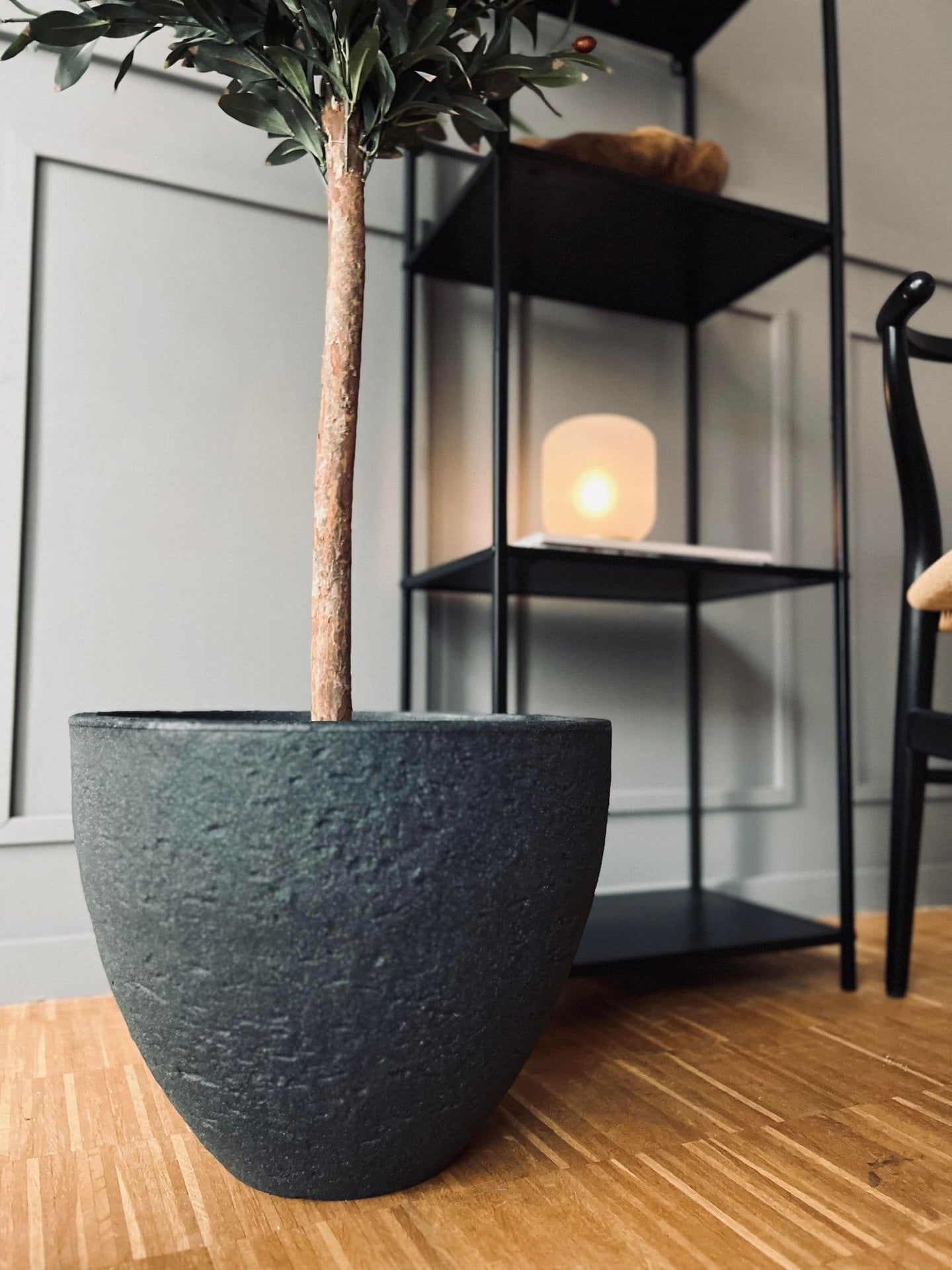 Krukke i plast - STONE - Inde og ude - VIAMAJA.DK