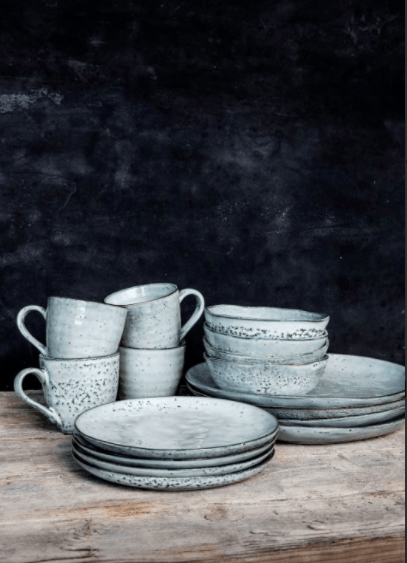 Krus fra House Doctor - Grey/Blue keramik - VIAMAJA