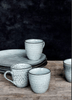 Krus fra House Doctor - Grey/Blue keramikk