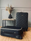 Kuffert sæt af 2 stk - Black Quilted - VIAMAJA.DK