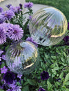 Kuler i klart glass - Sett med 2 stk for vanning av blomster
