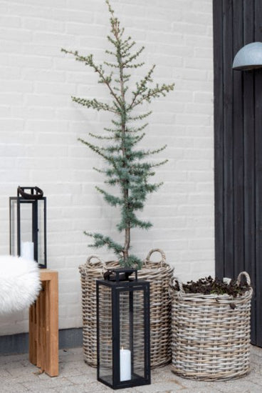 Kurvesæt med 2 store kurve - m. plastik indvendig - VIAMAJA.DK