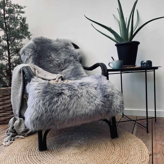 Lammeskind – Lys grå 140cm - VIAMAJA.DK