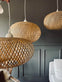 Lampe bambus - Dia 35cm - VIAMAJA.DK