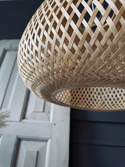 Lampe bambus – Dia 45cm - VIAMAJA.DK