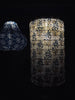 Lampe sylinder med solceller – Flower Beige