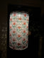 Lampe cylinder med solceller – Flower Rose - VIAMAJA.DK