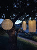 Sylinderlampe med solceller - SUMMER WHITE