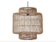 Lampe i rattan - BIG SIZE - VIAMAJA.DK