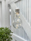 Lampe - LED pære i glas med ophæng - VIAMAJA.DK