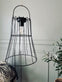 Lampe med solceller – Black metal - VIAMAJA.DK